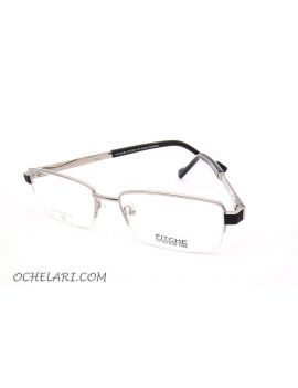 Rame ochelari de vedere Fitche NT 1054 02 55 silber/silber-schwarz